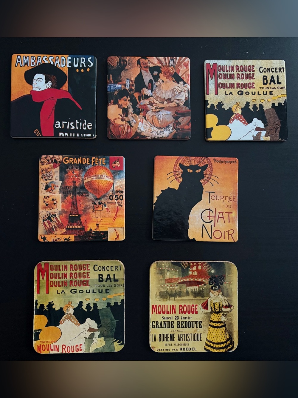 Cork coasters